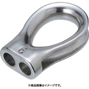 KRS-9 [水本 ステンレス ロープシンブル 使用ロープ径9mm]
