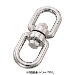 水本 SUS316 ステンレス スイベル 線径9mm長さ104mm MS-9