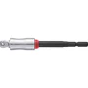 MTA20WSQ3L [ベッセル 超剛鍛首振りミラーソケットアダプター ソケット差込角3/8”（9.5mm） ロング]