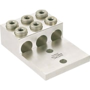 LAM3LB600-12-1 [アルミ製メカニカルコネクター 2穴3バレルラグ 電線サイズAWG2-600kcmil]