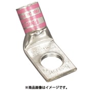 LCAX1/0-14H-X [銅製圧縮端子 1穴 電線サイズ AWG1/0 取付穴サイズ 69mm バレル角度 45度]