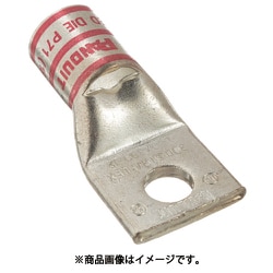 銅製圧縮端子 1穴 電線サイズ AWG8 取付穴サイズ 51mm LCAX8-10-L