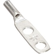 LCC10-14AW-L [銅製圧縮端子 2穴 電線サイズ AWG10 取付穴サイズ 69mm 取付穴間隔 160mm]