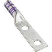 LCC4/0-38W-X [銅製圧縮端子 2穴 電線サイズ AWG4/0 取付穴サイズ 104mm 取付穴間隔 445mm]