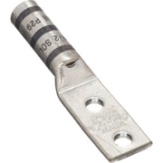 LCC4-14A-L [銅製圧縮端子 2穴 撚り線電線サイズ AWG4 AWG3 単線電線サイズ AWG2 取付穴サイズ 69mm 取付穴間隔 160mm]