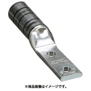 LCCN750-12W-6 [銅製圧縮端子 2穴 幅細取付板 電線サイズ 750 kcmil 取付穴サイズ 135mm 取付穴間隔 445mm]