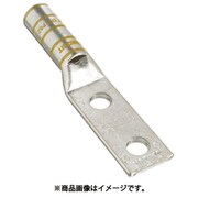 LCCX250-38D-X [銅製圧縮端子 2穴 電線サイズ 250 kcmil 取付穴サイズ 104mm 取付穴間隔 254mm]