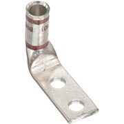LCD2-14AF-Q [銅製圧縮端子 2穴 電線サイズ AWG2 取付穴サイズ 69mm 取付穴間隔 160mm バレル角度 90度]