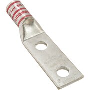 LCD8-14D-L [銅製圧縮端子 2穴 電線サイズ AWG8 取付穴サイズ 69mm 取付穴間隔 254mm]