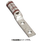 LCDN2-14A-Q [銅製圧縮端子 2穴 幅細取付板 電線サイズ AWG2 取付穴サイズ 69mm 取付穴間隔 160mm]