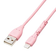 Lightningケーブル イージーグリップ 充電・データ通信 MFi認証 1m ピンク MPA-UALPSE10PN