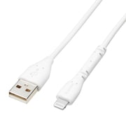 Lightningケーブル イージーグリップ 充電・データ通信 MFi認証 1m ホワイト MPA-UALPSE10WH