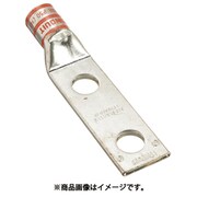 LCDX3/0-12-X [銅製圧縮端子 2穴 電線サイズ AWG3/0 取付穴サイズ 135mm 取付穴間隔 445mm]