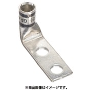 LCDX4-14AF-L [銅製圧縮端子 2穴 電線サイズ AWG4 取付穴サイズ 69mm 取付穴間隔 160mm バレル角度 90度]