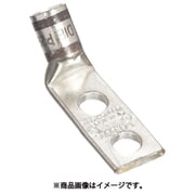 LCDX4-14AH-L [銅製圧縮端子 2穴 電線サイズ AWG4 取付穴サイズ 69mm 取付穴間隔 160mm バレル角度 45度]