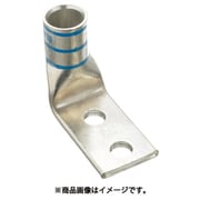 LCDX6-14BF-L [銅製圧縮端子 2穴 電線サイズ AWG6 取付穴サイズ 69mm 取付穴間隔 191mm バレル角度 90度]