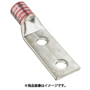 LCDX8-10A-L [銅製圧縮端子 2穴 電線サイズ AWG8 取付穴サイズ 51mm 取付穴間隔 160mm]