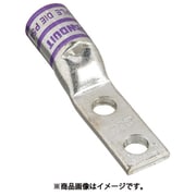 LCDXN4/0-38D-X [銅製圧縮端子 2穴 幅細取付板 電線サイズ AWG4/0 取付穴サイズ 104mm]