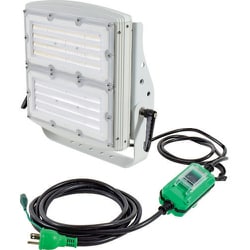 LEIS-200DIM-JW-50K [日動 スクエアライト200W 電源装置一体型 昼白色 調光式]
