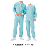 MD5000-SITA-SS [クリーンウェア 男女共用ミドラースラックス MD5000 下 ブルー SS]