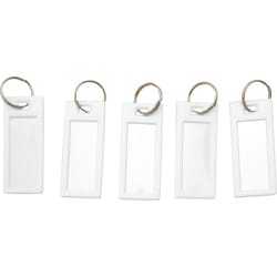 WAKI ネームホルダー5 白 5入り MY015