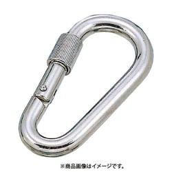 NK-4 [水本 ステンレス ナス型カラビナ 線径4mm長さ45mm]