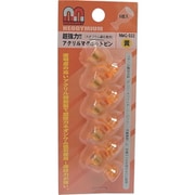 WAKI アクリルマグネットピン 黄 NMG-022