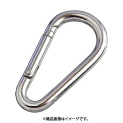 水本 ステンレス ナス型カラビナ（環なし） SUS316 線径5mm NK-5A