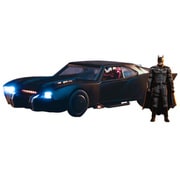 THE BATMAN -ザ・バットマン- 1/18 ダイキャストビークルシリーズ バットモービル＆バットマン [塗装済可動フィギュア 全長約280mm 1/18スケール]