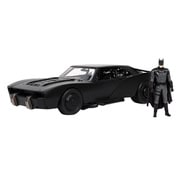THE BATMAN -ザ・バットマン- 1/24 ダイキャストビークルシリーズ バットモービル＆バットマン [塗装済可動フィギュア 全長約210mm 1/24スケール]