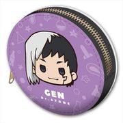 Dr.STONE ちゅるキャラレザーケース あさぎりゲン [キャラクターグッズ]