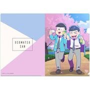 おそ松さん A4クリアファイル 春 Ver. カラ松＆トド松 [キャラクターグッズ]