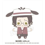 文豪ストレイドッグス×サンリオキャラクターズ フィンガーマスコット PUPPELA（パペラ） 坂口安吾×ポチャッコ（ぬいぐるみ） [キャラクターグッズ]