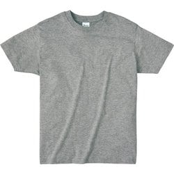 4.0オンス BBT ライトウェイトTシャツ 杢グレー XL [Tシャツ]