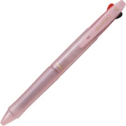 多色ボールペン アクロボール3 油性ボールペン 0.3mm 激細 黒・赤・青 パールコーラルピンク BKAB-40MF-PCP