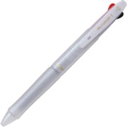 多色ボールペン アクロボール3 油性ボールペン 0.3mm 激細 黒・赤・青 パールホワイト BKAB-40MF-PW