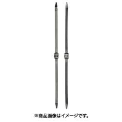 PLDC1.5EH-C350 [ダブルクランプ結束バンド 耐候性黒 長さ：333mm 幅：12.7mm 100本入り]