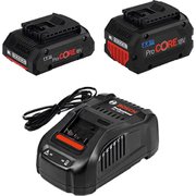 PROCORE18V48S [ボッシュ 18Vバッテリー＆充電器セット（4.0Ah×1個・8.0Ah×1個・高速充電器）]