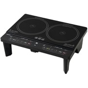 2口IH調理器 脚付き 1400W YES-WL1456-B