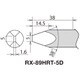 RX-89HRT-5D [グット 替こて先 RX-892AS用 5D]