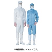 S1080W-SS [クリーンウェア 一般型男女共用クリーンスーツ S1080W ホワイト SS]