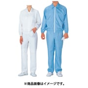 S3202W-4L [クリーンウェア 男女共用 上衣 S3202W 上 ホワイト 4L]
