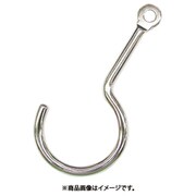 SAQ-6 [水本 ステンレス Sフック（フックタイプ） 線径6mm長さ107mm]