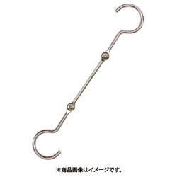 水本 ステンレス 連結Sカン（Q＆Q） 線径6mm長さ300mm SAW-6-300QQ