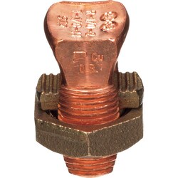 SBC8-C [スプリットボルト 銅製 タイプSBC 電線サイズ AWG10（撚り線）- AWG8（撚り線）AWG]