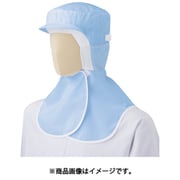 SH17B-F [食品フード SH17B（ツバ付・マスク掛けマジックタイプ） ブルー フリー]
