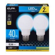 一般電球型LED電球 40W型相当 昼光色 口金E26 2個入り LDA5D-G-G5101-2P