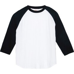 5.6オンス CRB ヘビーウェイトベースボールT ホワイト×ブラック M [Tシャツ]