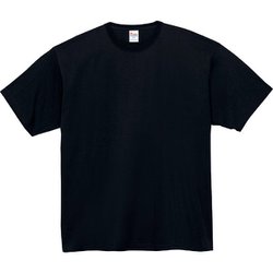 7.4オンス HVT スーパーヘビーTシャツ ブラック 3XL [Tシャツ]