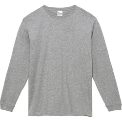 7.4オンス HVL スーパーヘビー長袖Tシャツ 杢グレー M [長袖Tシャツ]